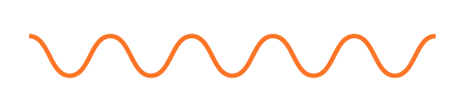orange waves