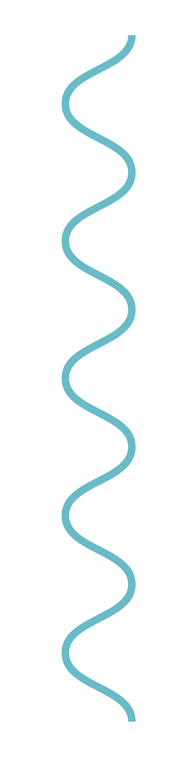 Turquoise wave